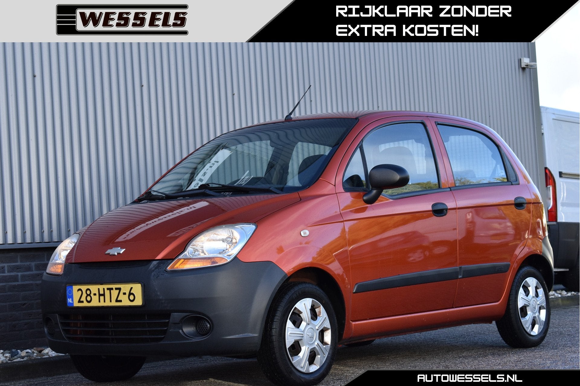 Chevrolet Matiz 0.8 Pure NL-auto incl beurt/distr.riem/apk!, Auto's, Voorwielaandrijving, Stof, Gebruikt, Origineel Nederlands