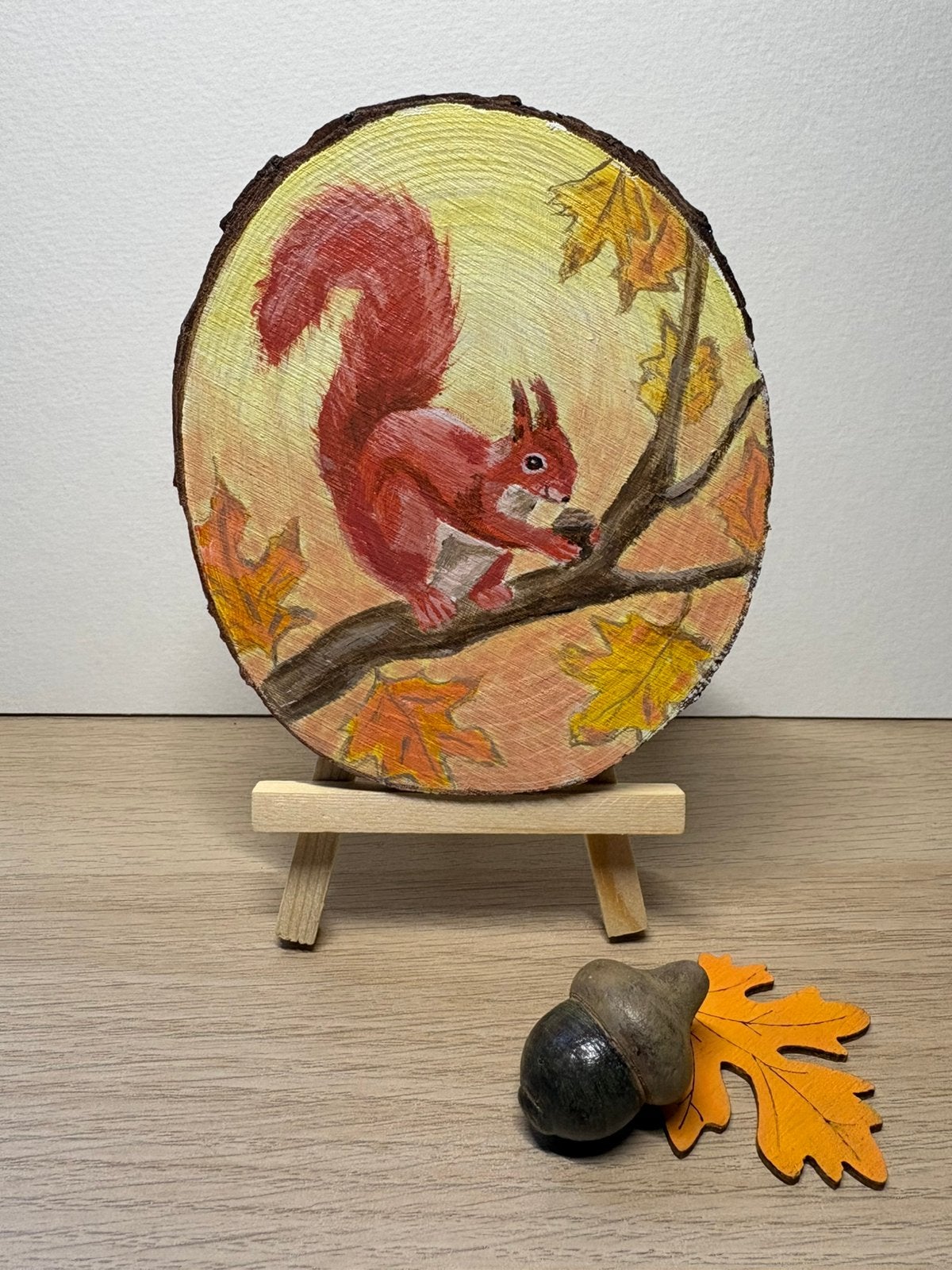 Seizoenstafel herfst eekhoorntje, Ophalen of Verzenden, Nieuw