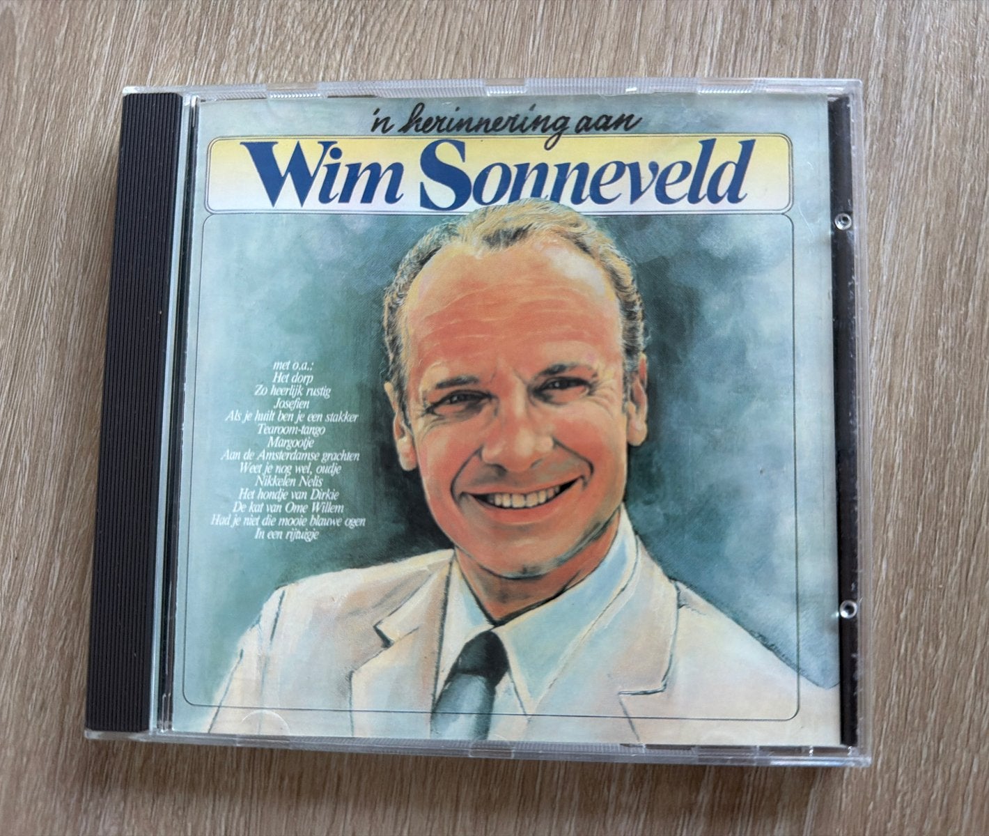 CD Wim Sonneveld - In Herinnering Aan, Gebruikt, Ophalen of Verzenden, Levenslied of Smartlap, Inclusief boekje