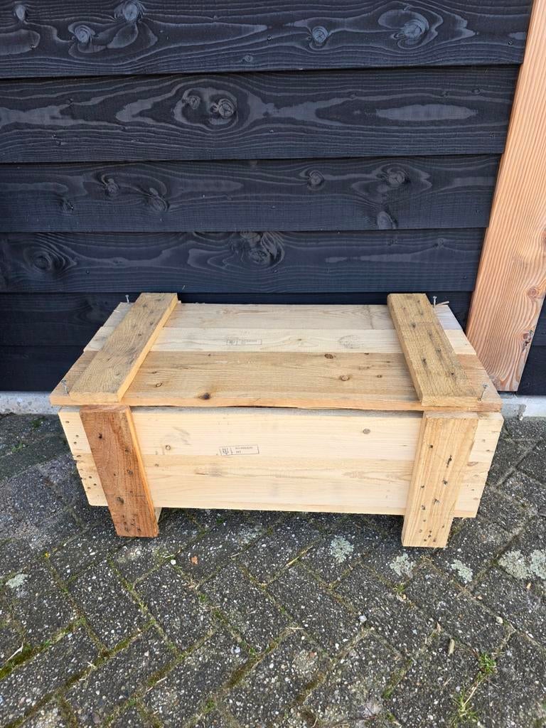 Houten transportkist 🌺, Ophalen, Zo goed als nieuw
