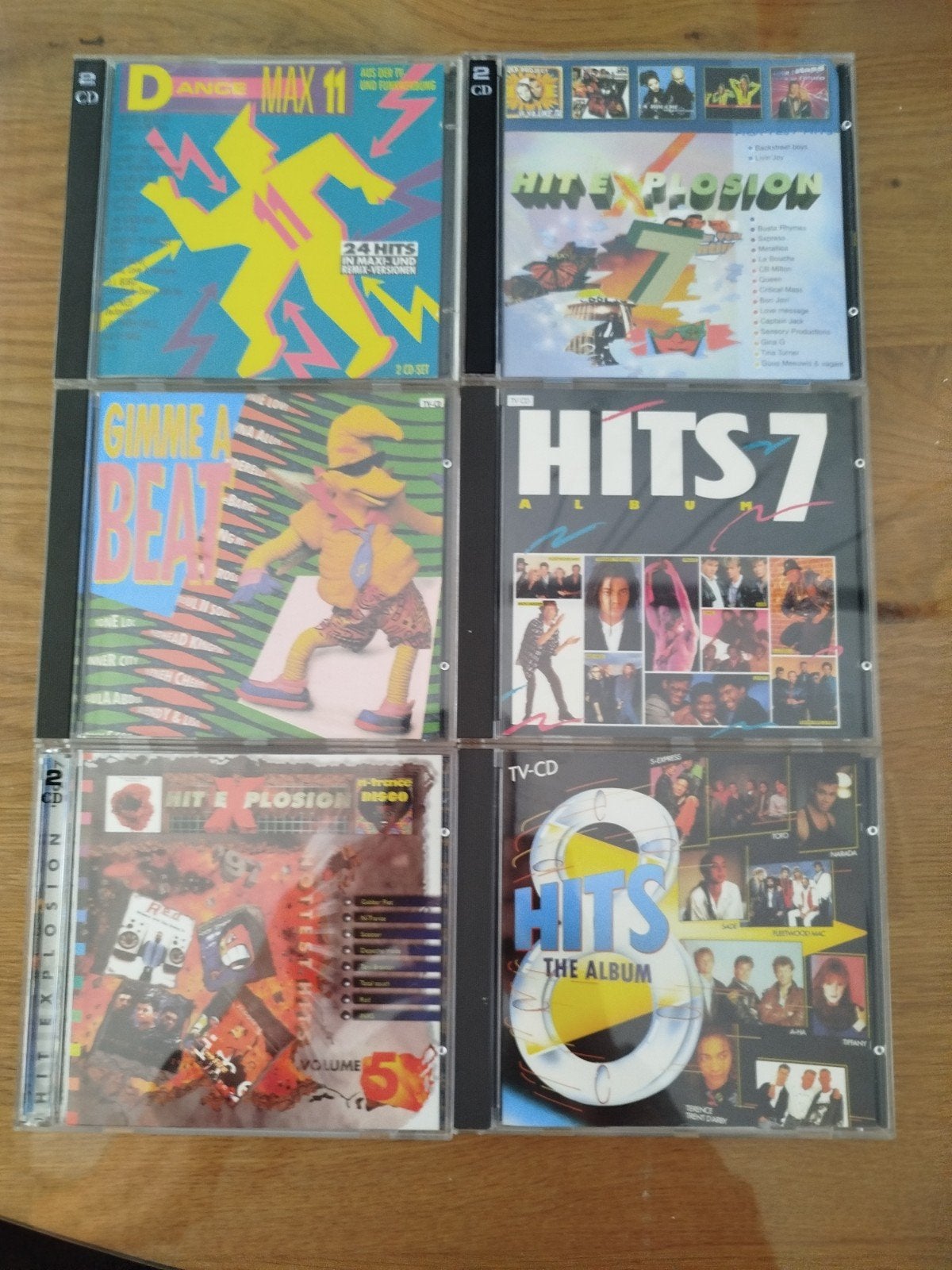 6 Dance & Hitalbums CD's: Dance Max 11, Hit Explosion, Hits7, Ophalen of Verzenden, Gebruikt, Dance Populair