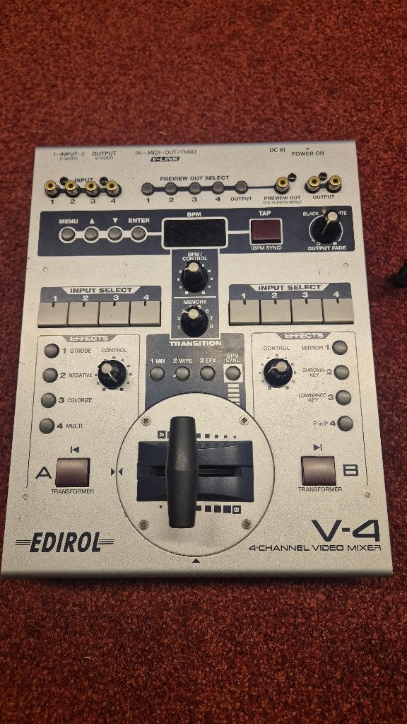 Roland Edirol V4, Overige merken, Gebruikt, 50 Hz, Ophalen of Verzenden