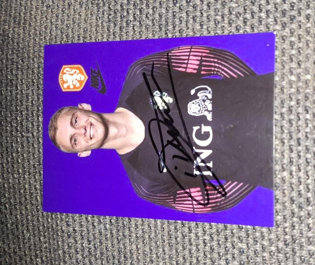 Spelerskaart met handtekening; Jasper Cillessen # Ajax / NEC, Verzamelen, Sportartikelen en Voetbal, Nieuw, Spelerskaart, Overige binnenlandse clubs