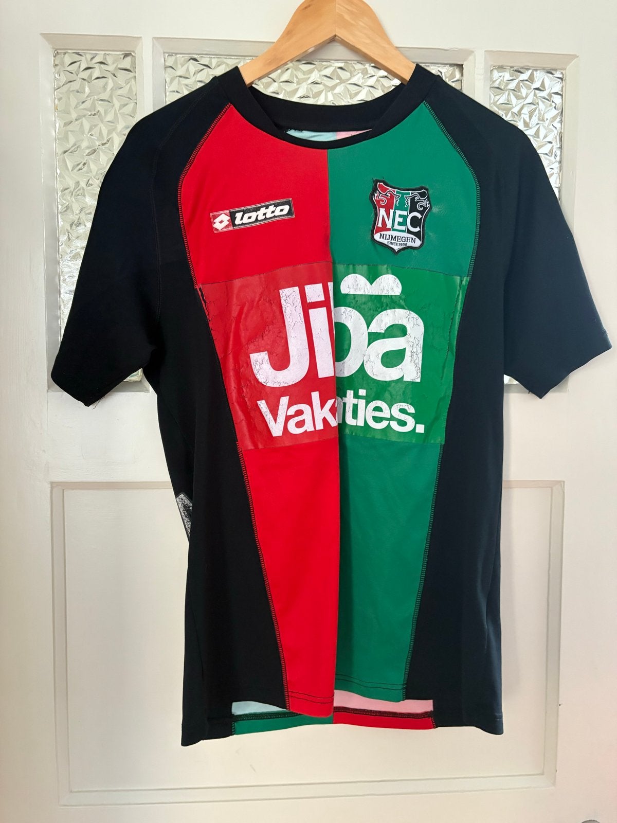 Matchworn shirt Saidi Ntibazonkiza NEC, Ophalen of Verzenden, Voetbal, Gedragen, Meerkleurig
