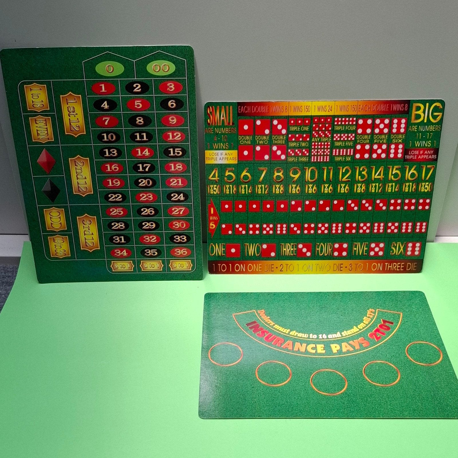 Roulette en Blackjack Set - Nieuw met 5 Spellen, Hm, Ophalen of Verzenden, Info@hobbyenmeer.com, Tilburg