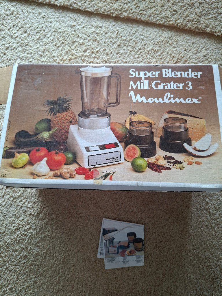 MOULINEX Foodprocessor, 1 tot 2 liter, Ophalen of Verzenden, Zo goed als nieuw, 3 snelheden of meer