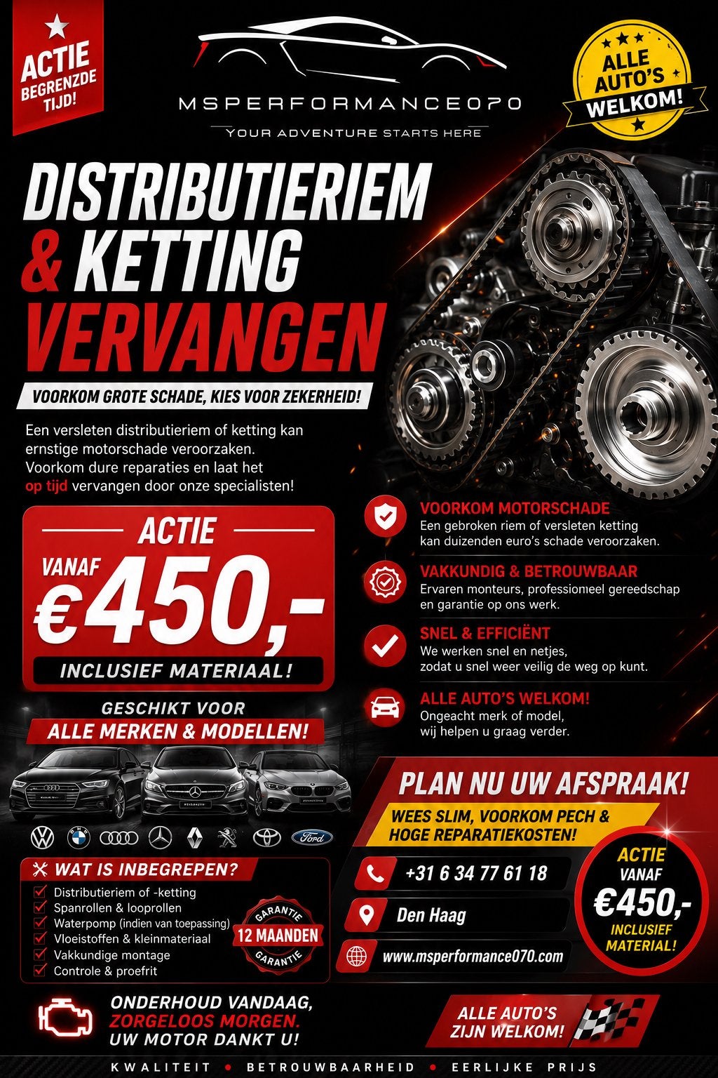 Maak je afspraak!, 24-uursservice, Autoruitschadeherstel