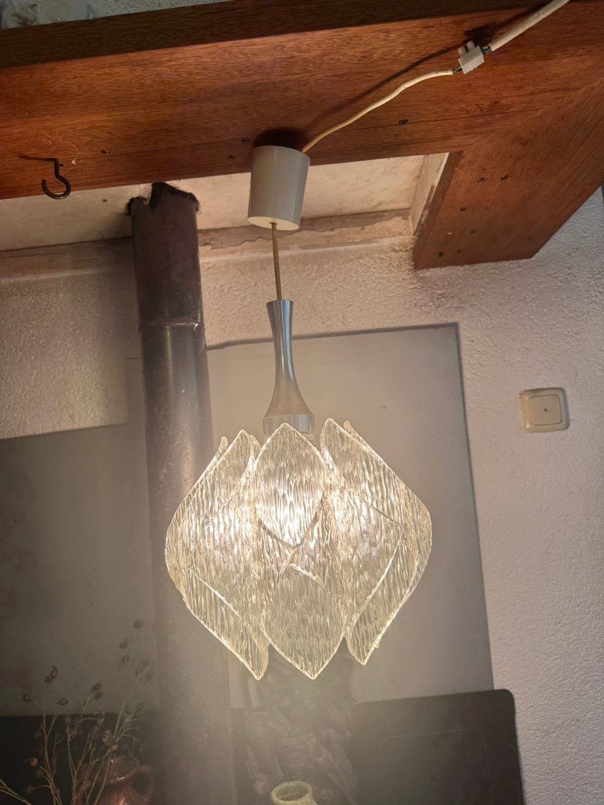 Marbach,Hanglamp,sixties,zeventies,POP,Mid-Century,vintage, Huis en Inrichting, Gebruikt, Sixties,zeventies,Space Age,POP,Mid-Century