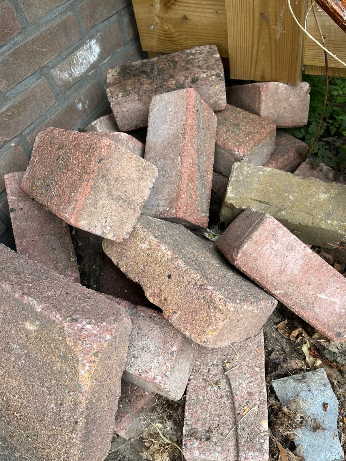 Tuintegels, Tuin en Terras, Ophalen, Zo goed als nieuw, Minder dan 5 m², Beton