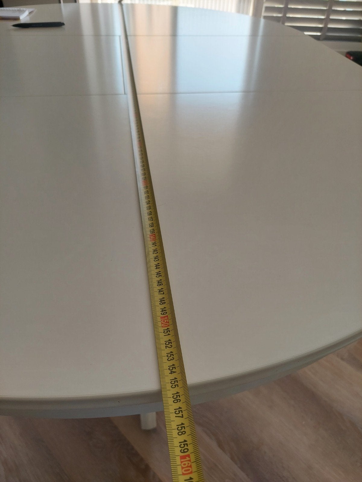 Eetafel, Huis en Inrichting, Tafels | Eettafels, Ophalen, Rond, Zo goed als nieuw, 100 tot 150 cm