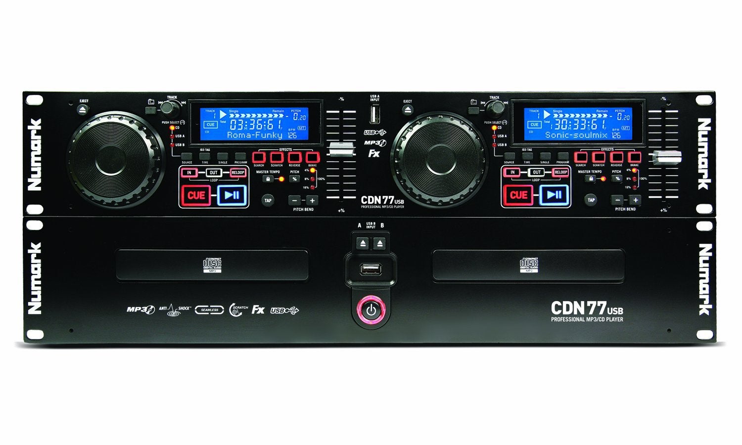 Numark CDN 77 usb, Ophalen of Verzenden, Gebruikt, Dj-set, Numark