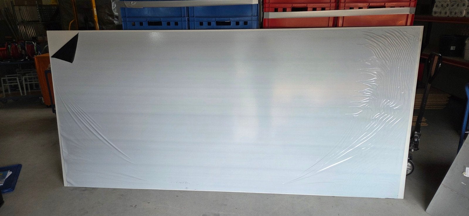 5x Nieuwe HPL sandwichplaten - Wit. 320x150cm, Ophalen, Nieuw, HPL, 20 tot 50 mm
