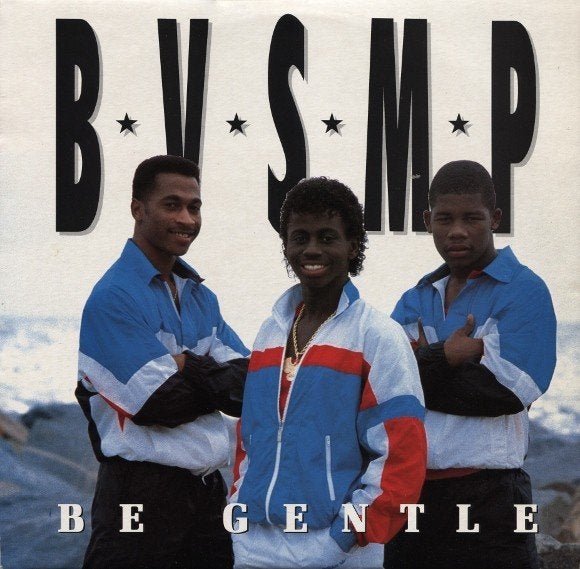 B.V.S.M.P. – Be Gentle 1988 Old School rap/electro 12" maxi, Gebruikt, Originele persing, Maxi-single, 1980 - 1989