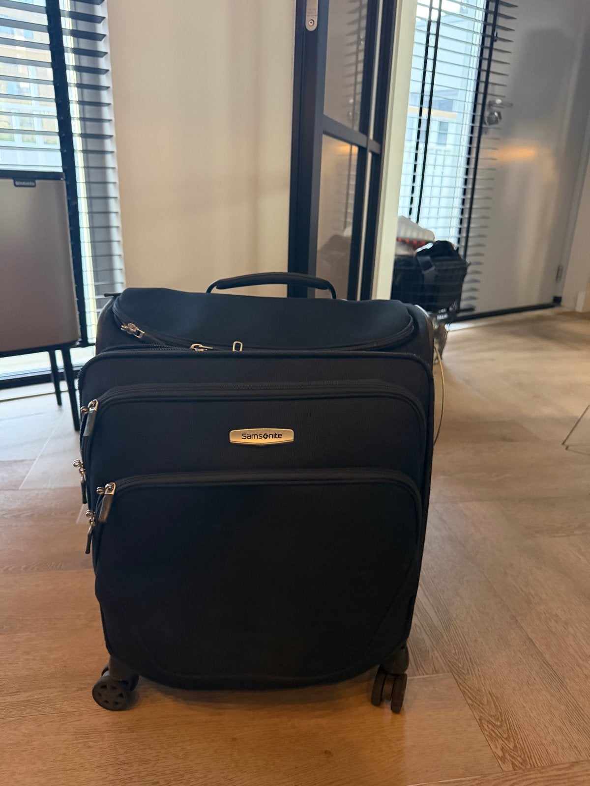 Samsonite reiskoffer met wieltjes en slot, Sieraden, Tassen en Uiterlijk, Koffers, Overige materialen, Gebruikt, 50 tot 60 cm