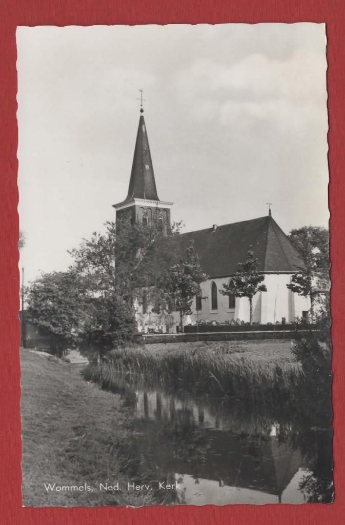 Wommels (gem.Sudwest - Fryslan) - Ned.Herv.Kerk -1968 - Ong, Verzenden, 1960 tot 1980, Ongelopen, Friesland