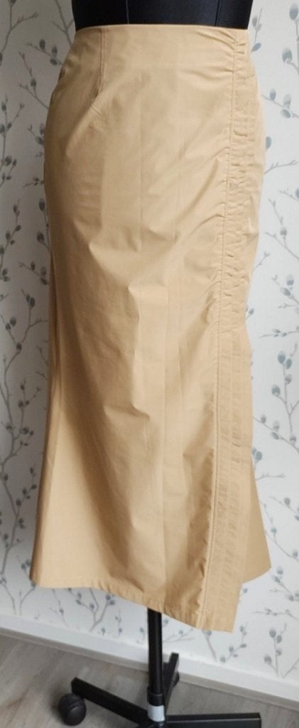 BLACKY DRESS Berlin Camel-Kleurige, Lange Rok maat 40, Kleding | Dames, Maat 38/40 (M), Bruin, Ophalen of Verzenden, Zo goed als nieuw