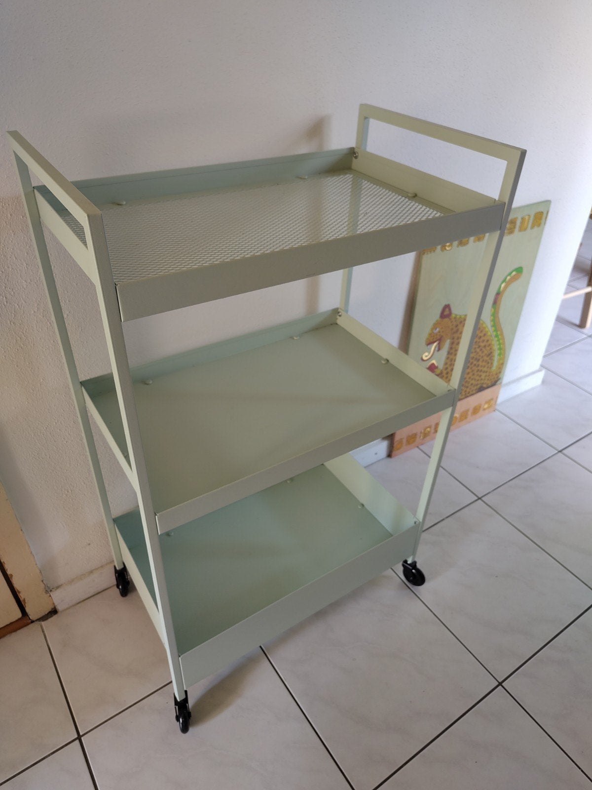 Handige roltafel voor krappe plekken - IKEA NISSFORS, Ophalen, Zo goed als nieuw