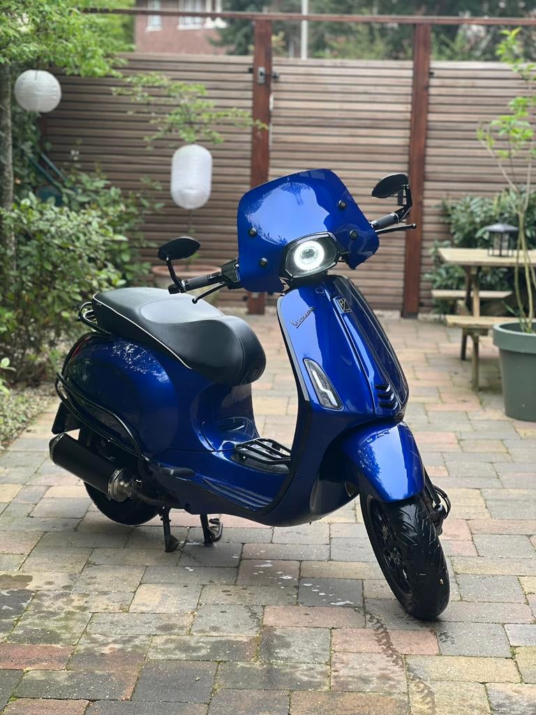 Vespa sprint 2016 - Candy blue - Bomvol opties!, Ophalen, Gebruikt, Overige modellen, Maximaal 45 km/u