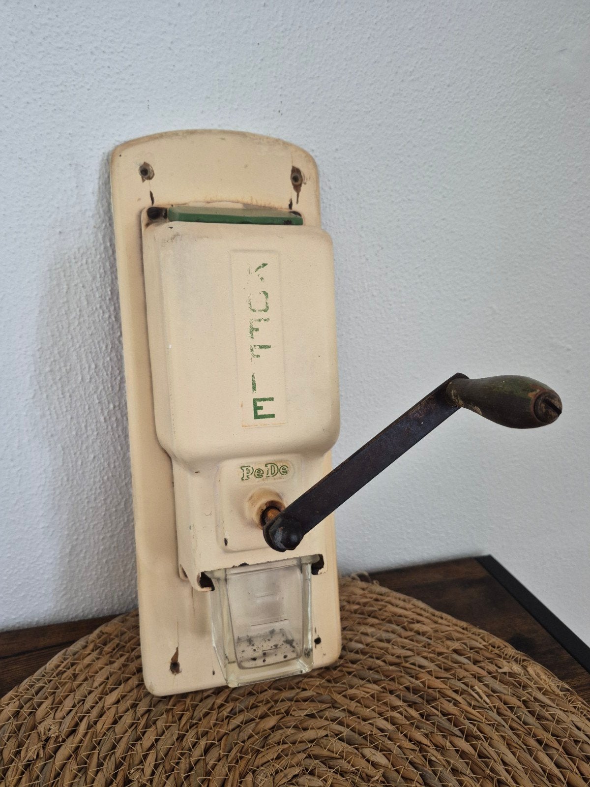 Vintage PeDe Wand koffiemolen, Ophalen of Verzenden