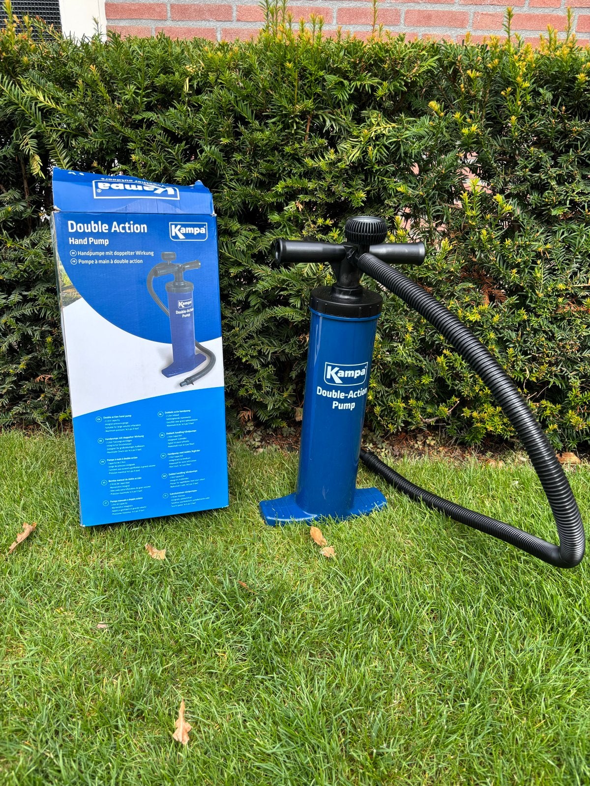 NIEUW - Kampa Double Action Handpomp met manometer, Ophalen, Nieuw