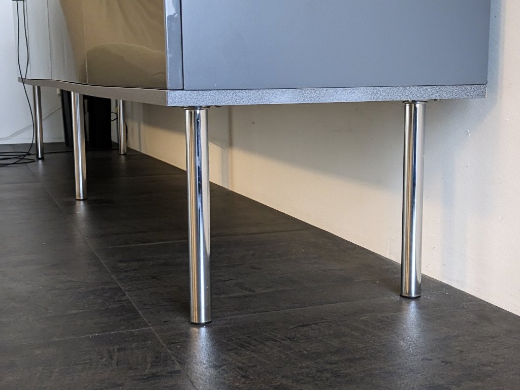 Verchroomde stalen meubelpoten, Ophalen of Verzenden, Zo goed als nieuw, 250 mm of meer, Overige typen