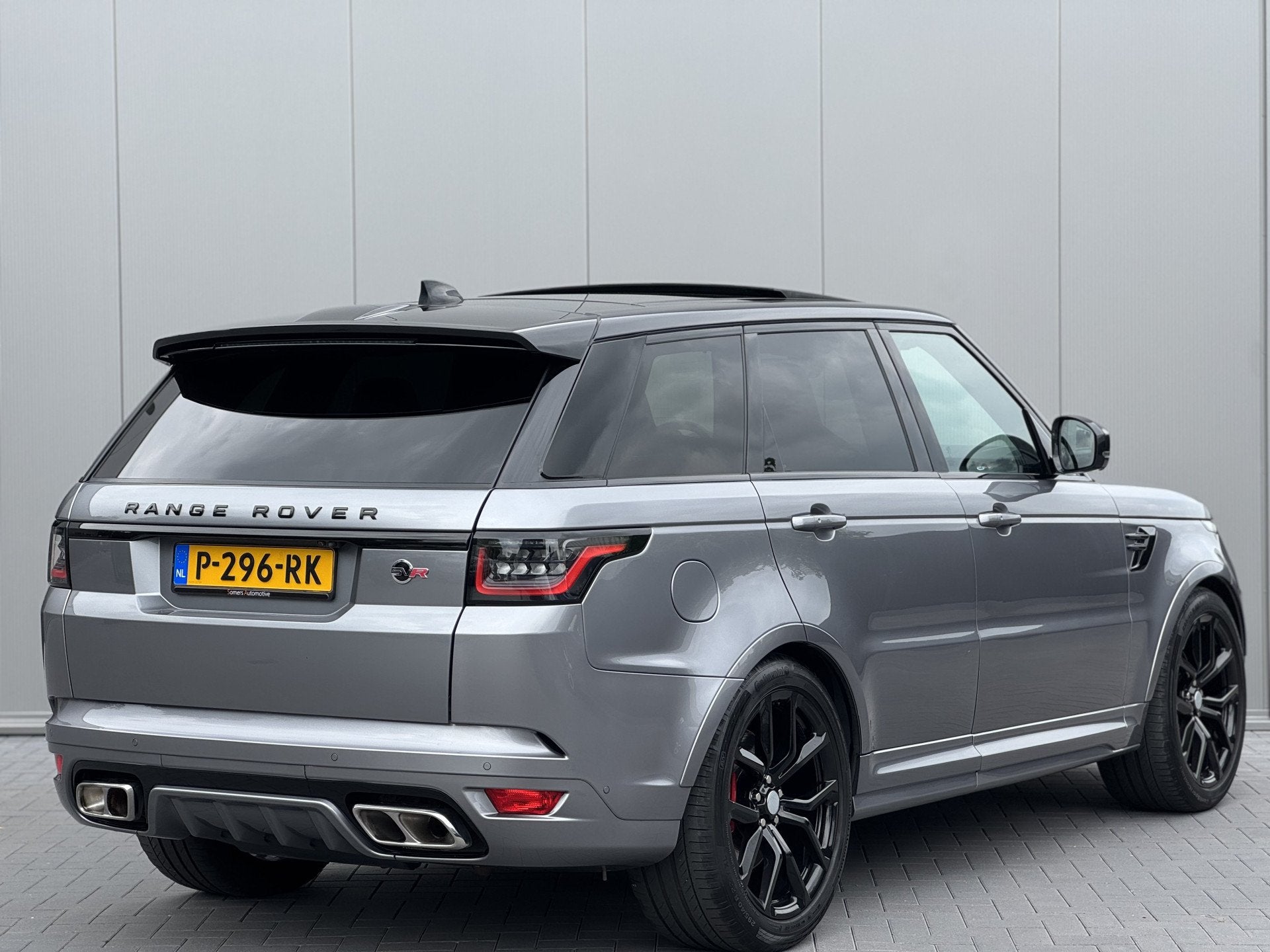 Land Rover Range Rover Sport 5.0 V8 P575 SC SVR | Panorama |, Auto's, Land Rover, Automaat, Adaptive Cruise Control, 3000 kg, Leder