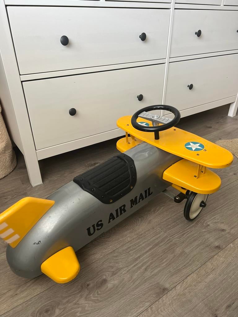 Vintage Vliegtuig Loopwagen - US Air Mail, Ophalen, Gebruikt, Loopvoertuig