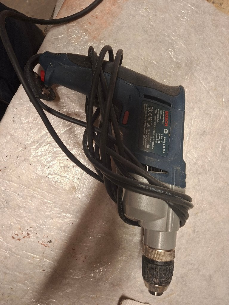 Bosch boormachine, Doe-het-zelf en Verbouw, Gereedschap | Boormachines, Ophalen of Verzenden, Zo goed als nieuw, Boormachine