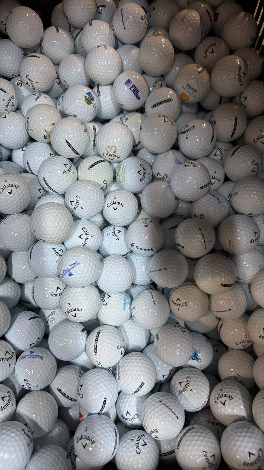 50 Callaway Supersoft Golfballen AAAAAA, Ophalen of Verzenden, Zo goed als nieuw, Bal(len), Callaway
