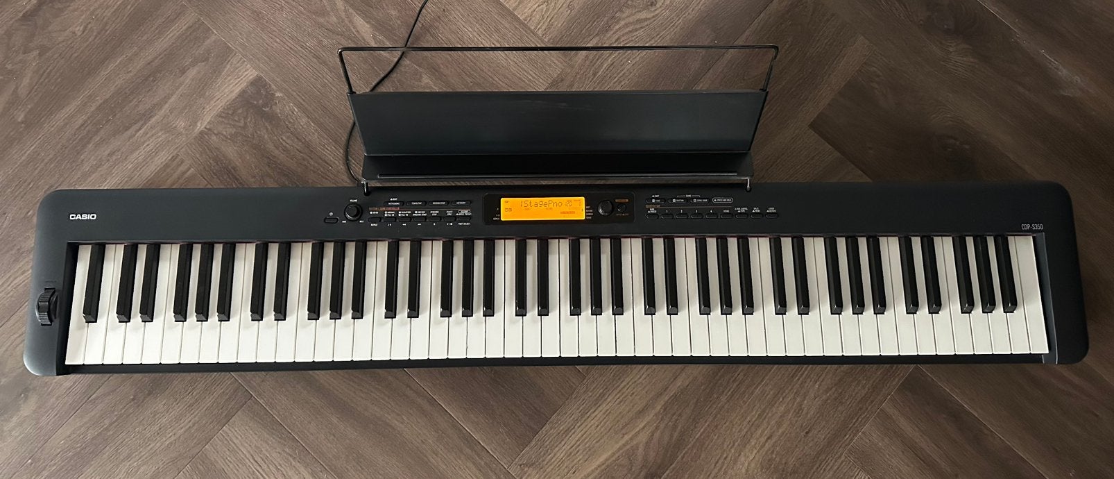 Casio CDP-S350 digitale piano (nieuwprijs EUR 498,00), Muziek en Instrumenten, Zwart, Digitaal, Ophalen of Verzenden, Zo goed als nieuw