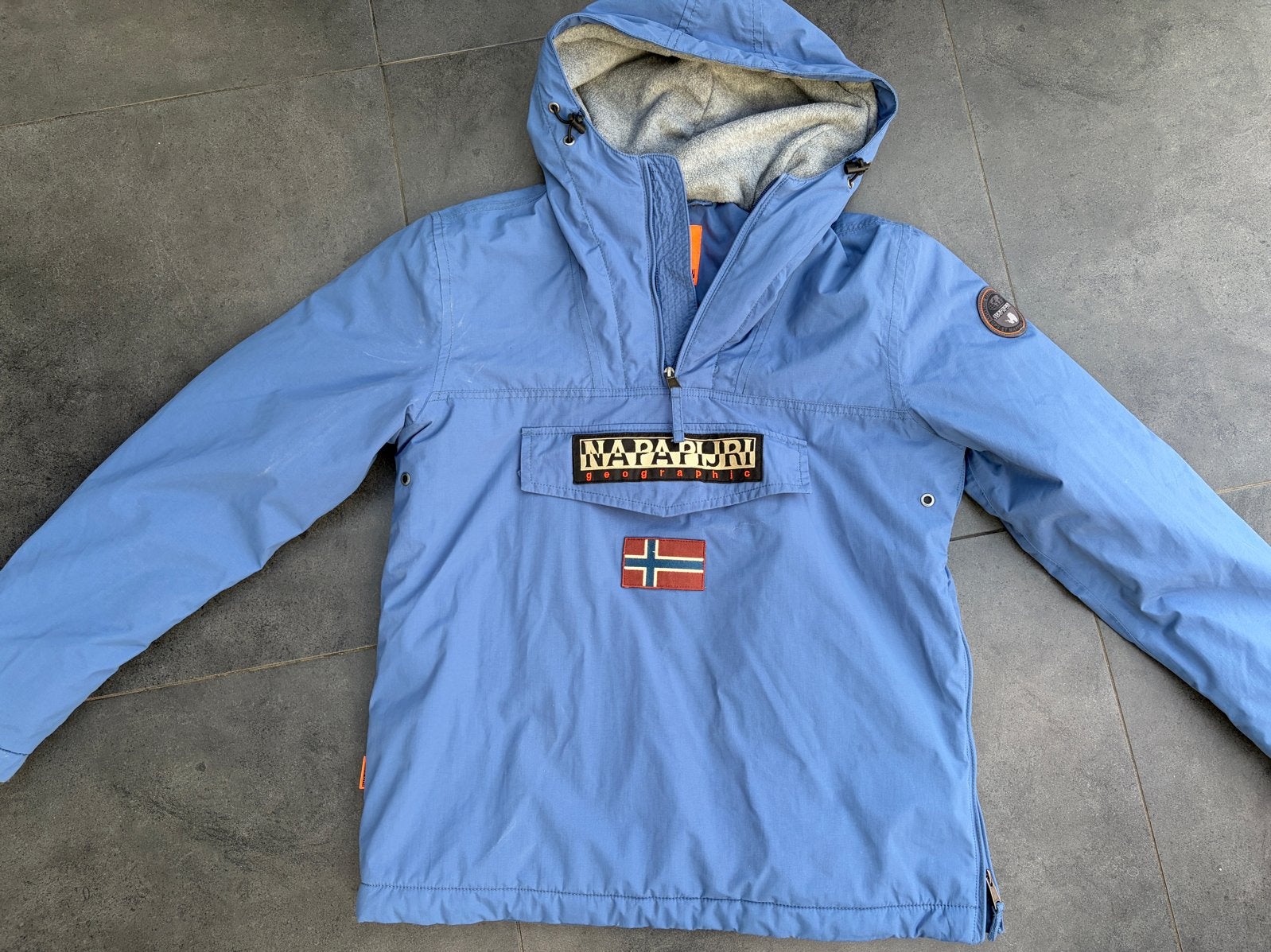Napapijri jas maat L - Zo goed als nieuw, Ophalen of Verzenden, Zo goed als nieuw, Maat 52/54 (L), Blauw
