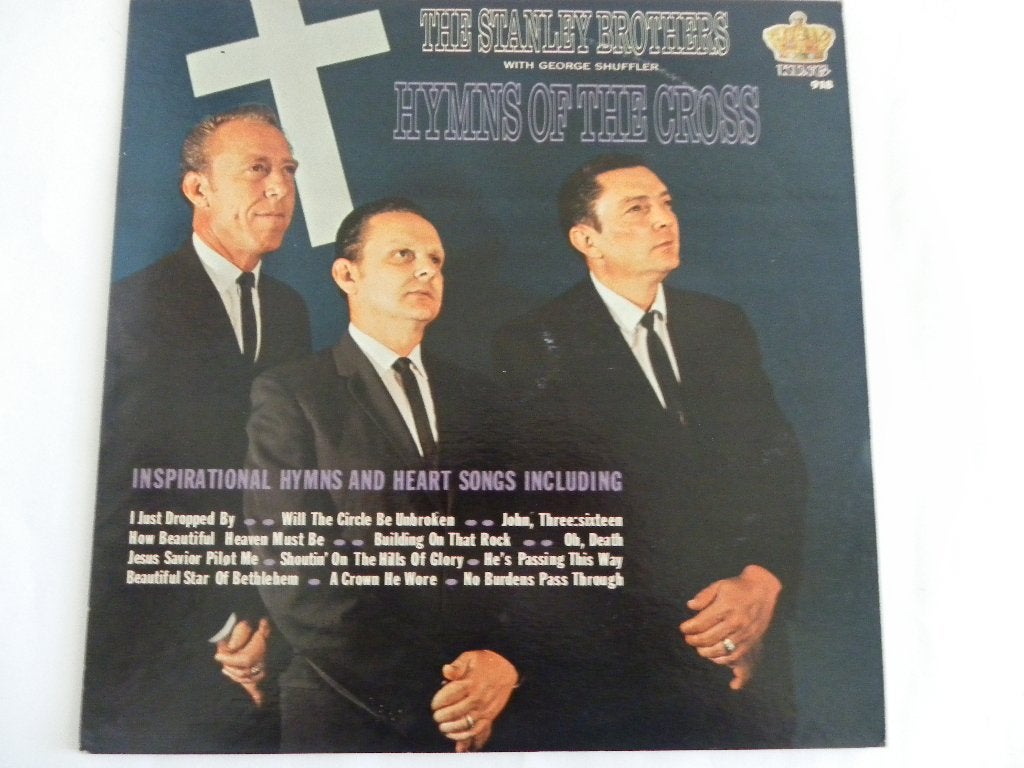 LP The Stanley Brothers - Hymns Of The Cross, Ophalen of Verzenden, 1960 - 1969, Gebruikt, 12 inch