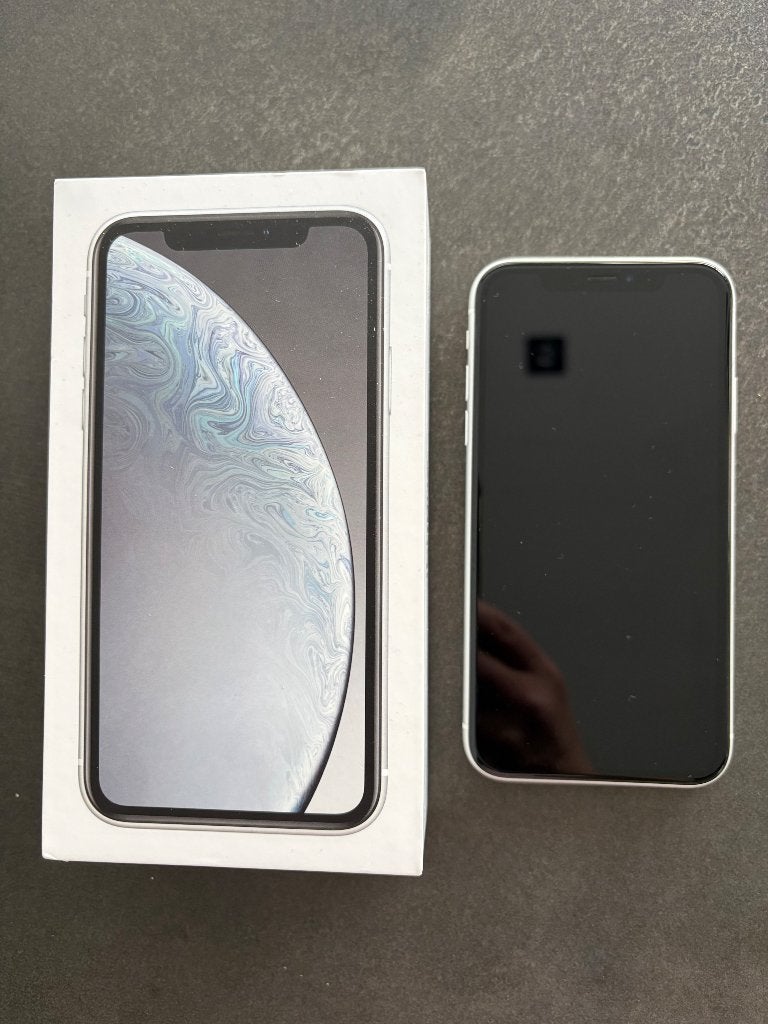 iPhone XR 64 GB ABSOLUTE NIEUWSTAAT, Ophalen, Wit, IPhone XR, Zo goed als nieuw