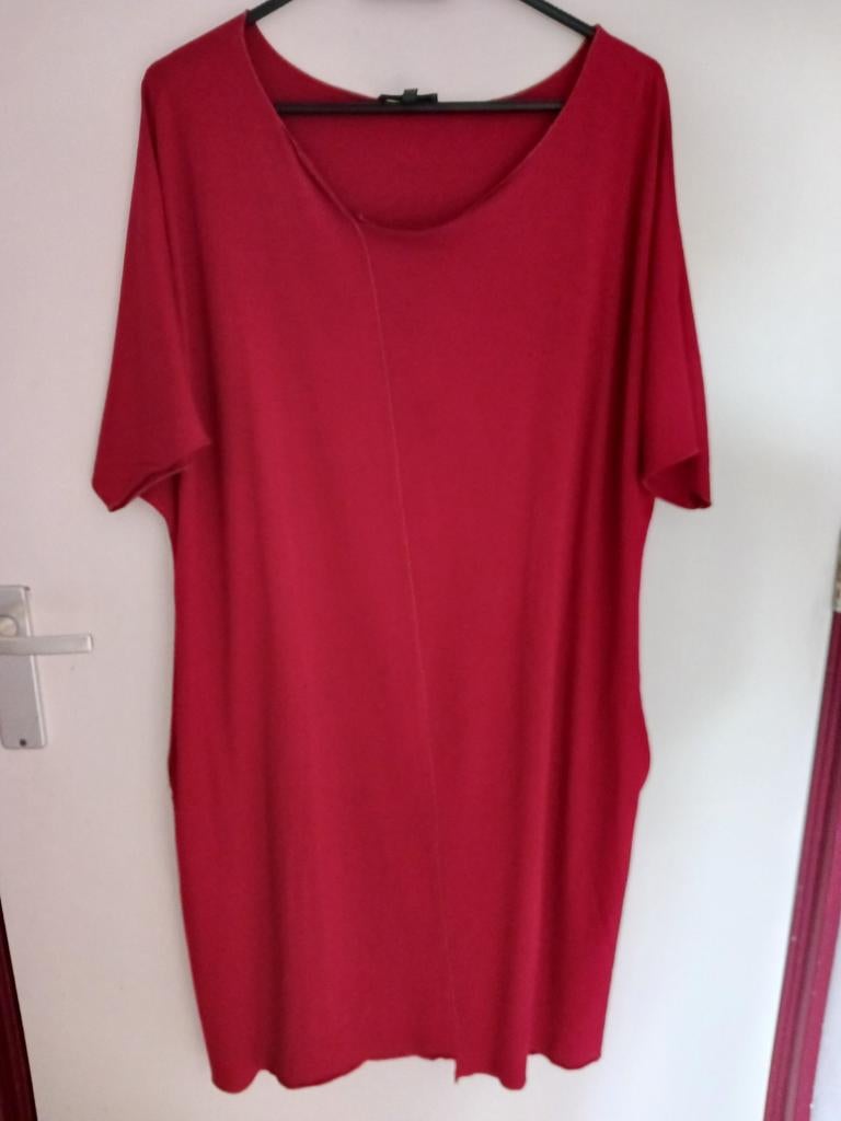 Oska jurk, Kleding | Dames, Maat 46/48 (XL) of groter, Ophalen of Verzenden, Gedragen, Rood