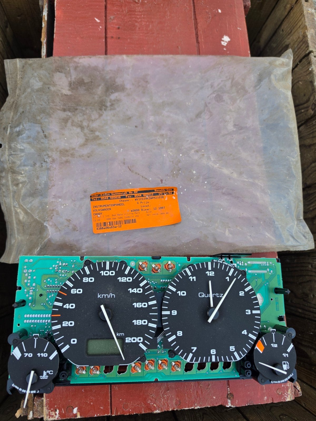 Volkswagen Caddy Instrumentenpaneel - Nieuw, Auto-onderdelen, Ophalen of Verzenden, Nieuw, Volkswagen