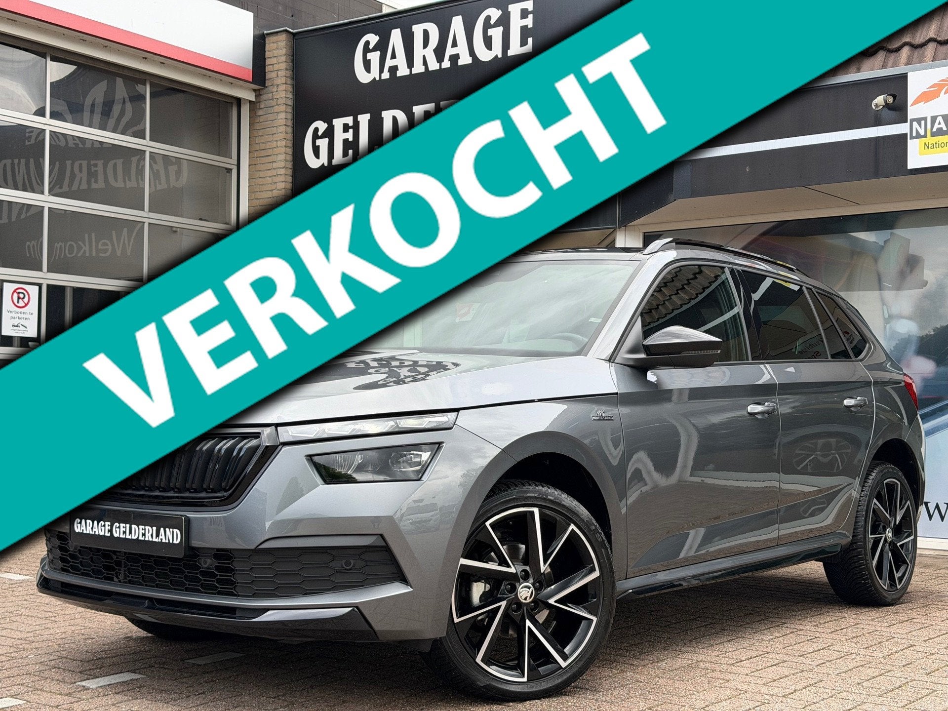 Skoda Kamiq 1.5 TSI Monte Carlo | Pano | Full-Led | Apple/An, Auto's, Voorwielaandrijving, Dealer onderhouden, Gebruikt, 4 cilinders