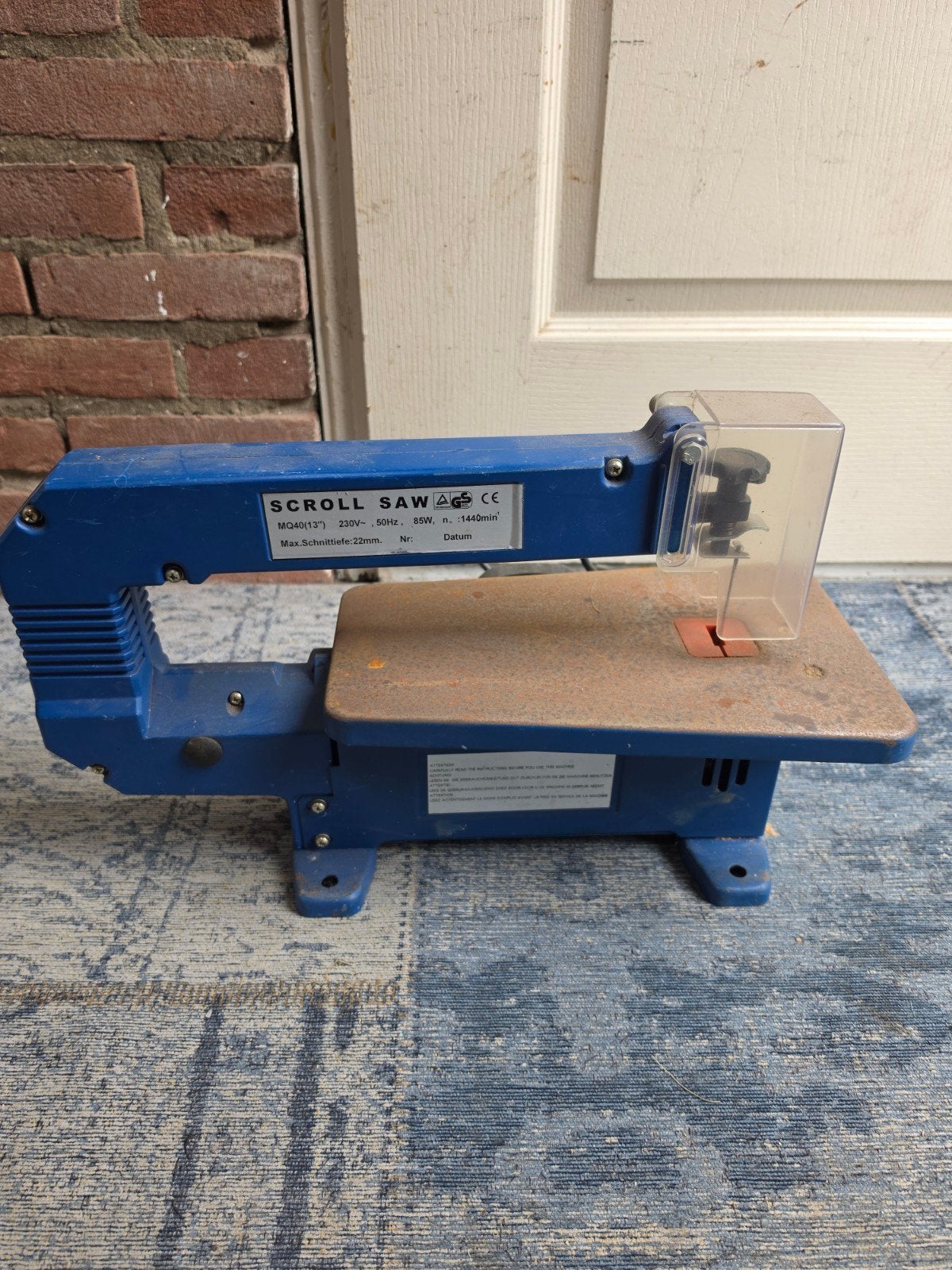 Figuurzaag 60W - Ideaal voor precisiewerk, Ophalen, Minder dan 30 mm, Gebruikt, Onbekend
