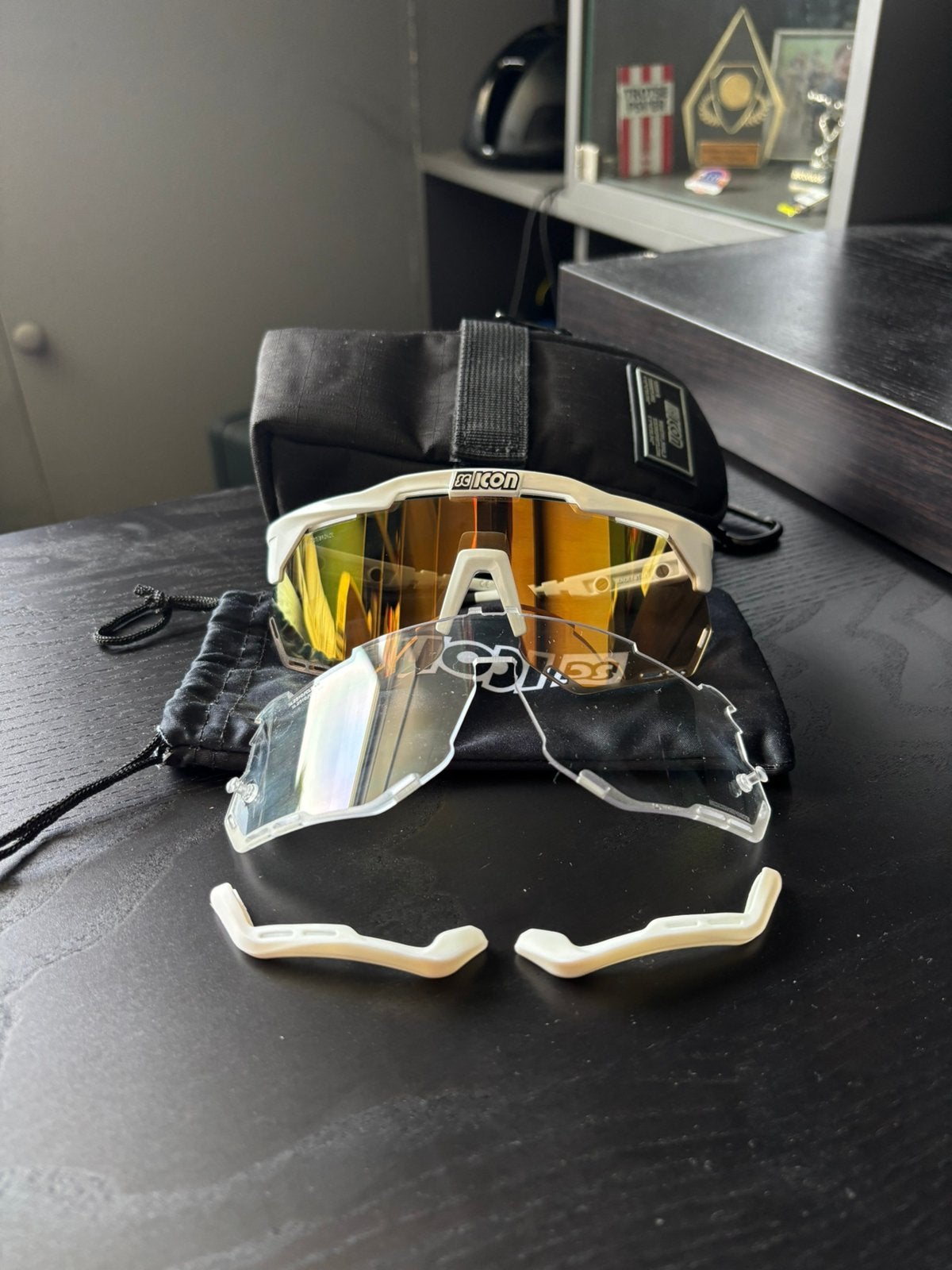 Scicon Aeroshade Kunken, Overige merken, Wit, Ophalen of Verzenden, Zo goed als nieuw