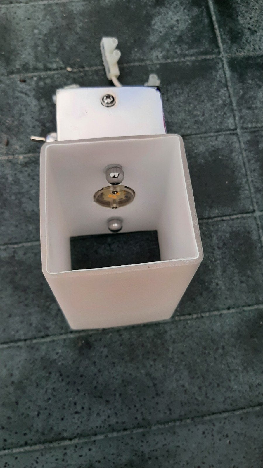 klein leuk lampje, Gebruikt, Wit, Ophalen of Verzenden, Glas