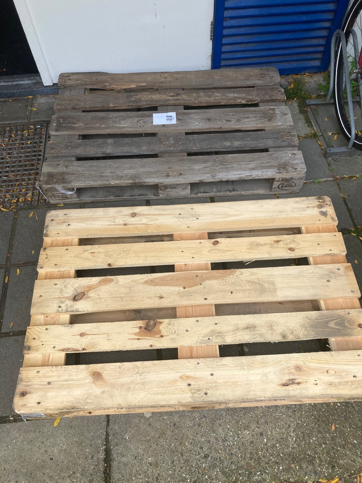 EPAL pallets 80 x 120 stevige gebruikt, Ophalen, Gebruikt, Pallet, Minder dan 200 cm