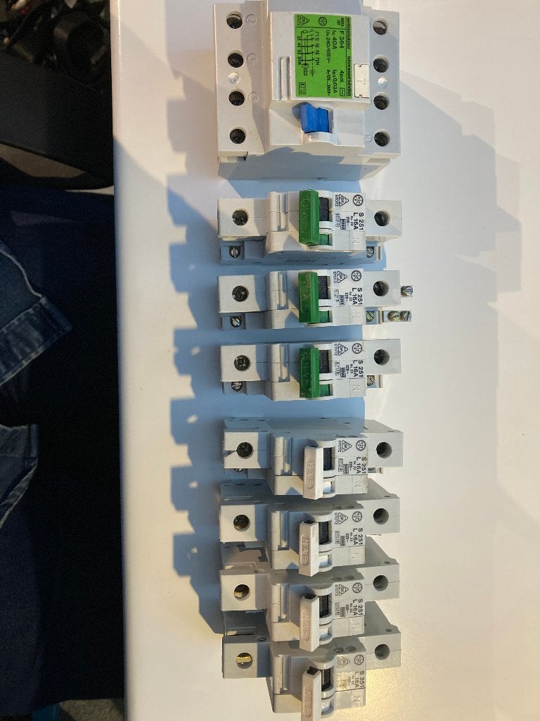 ABB automaten, Ophalen, Gebruikt, ABB, Installatieautomaat