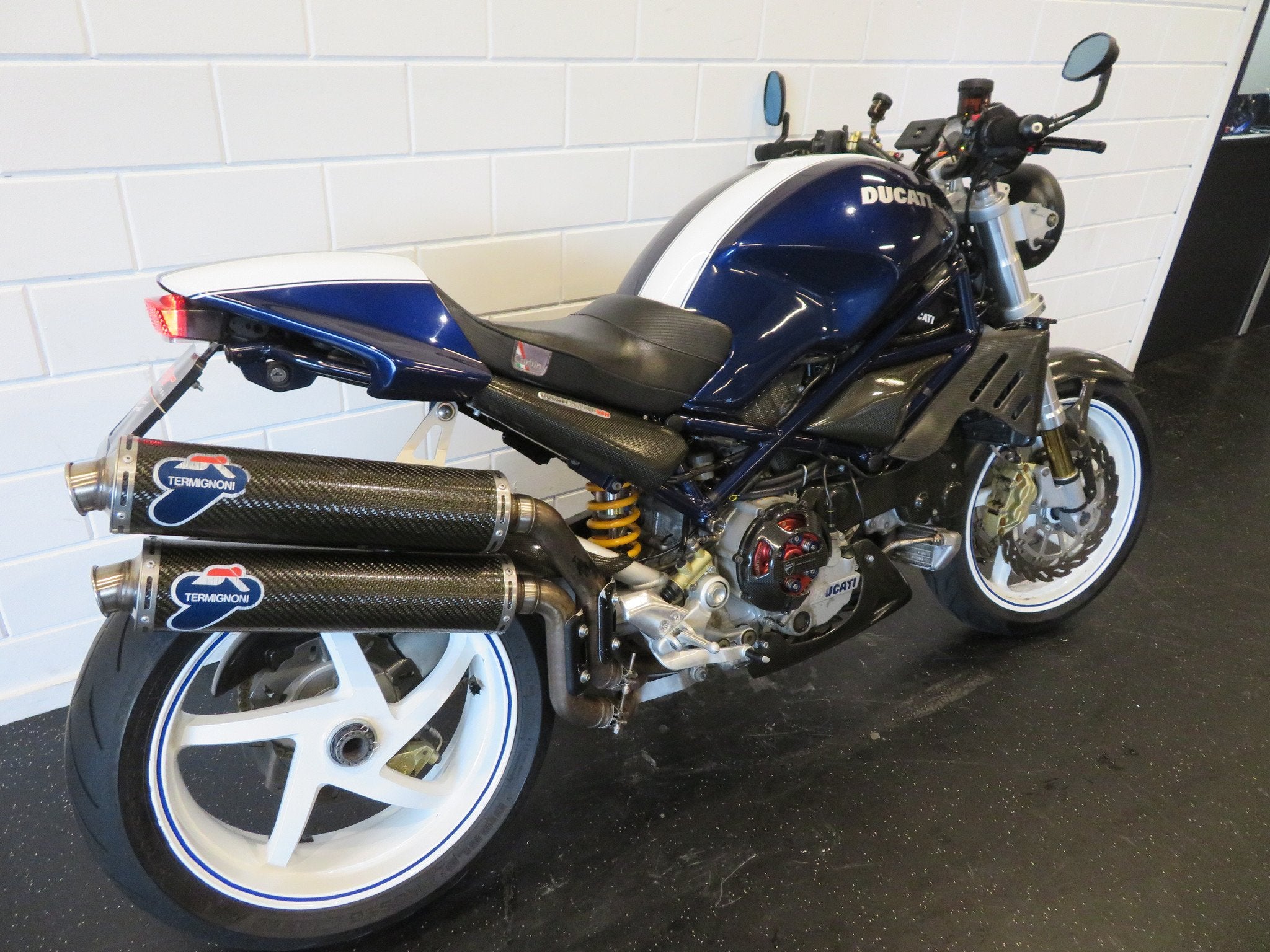 Ducati MONSTER S4R TERMIONI PERFECT! (bj 2003), Motoren, Motoren | Ducati, Bedrijf, Naked bike