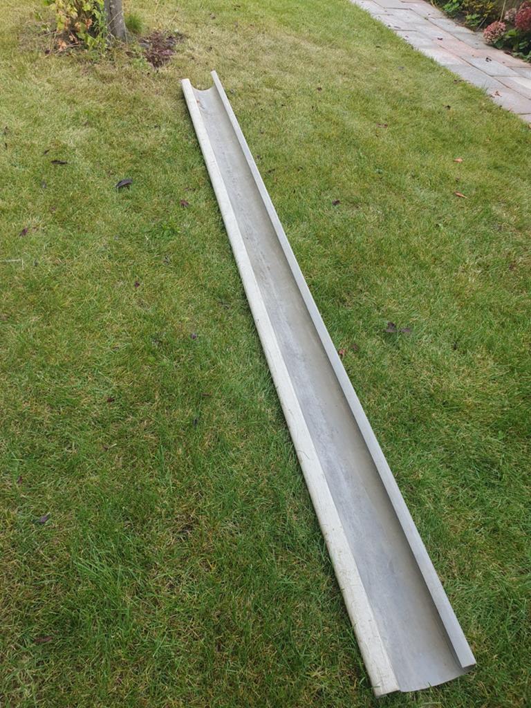 Dakgoot pvc 278cm, Ophalen, Gebruikt, Pvc, Minder dan 2 meter