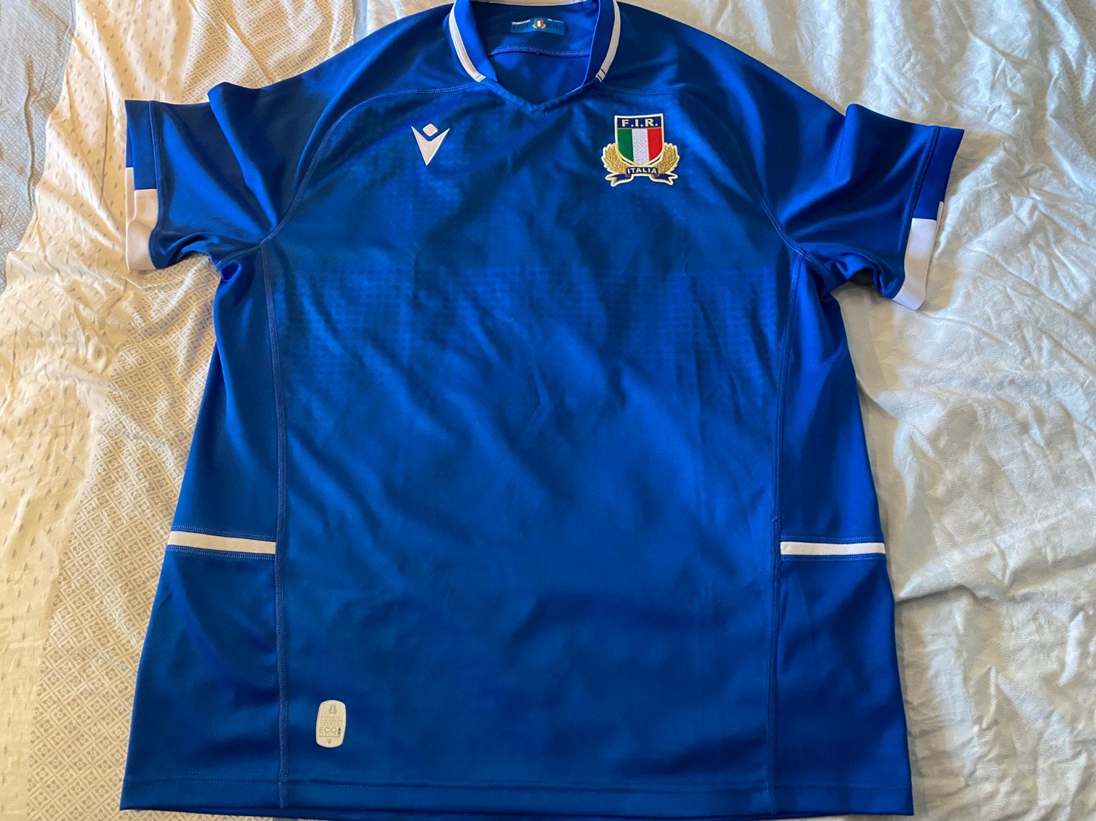 Italië Blauw Rugby Shirt (XL), Verzenden, Zo goed als nieuw, Kleding