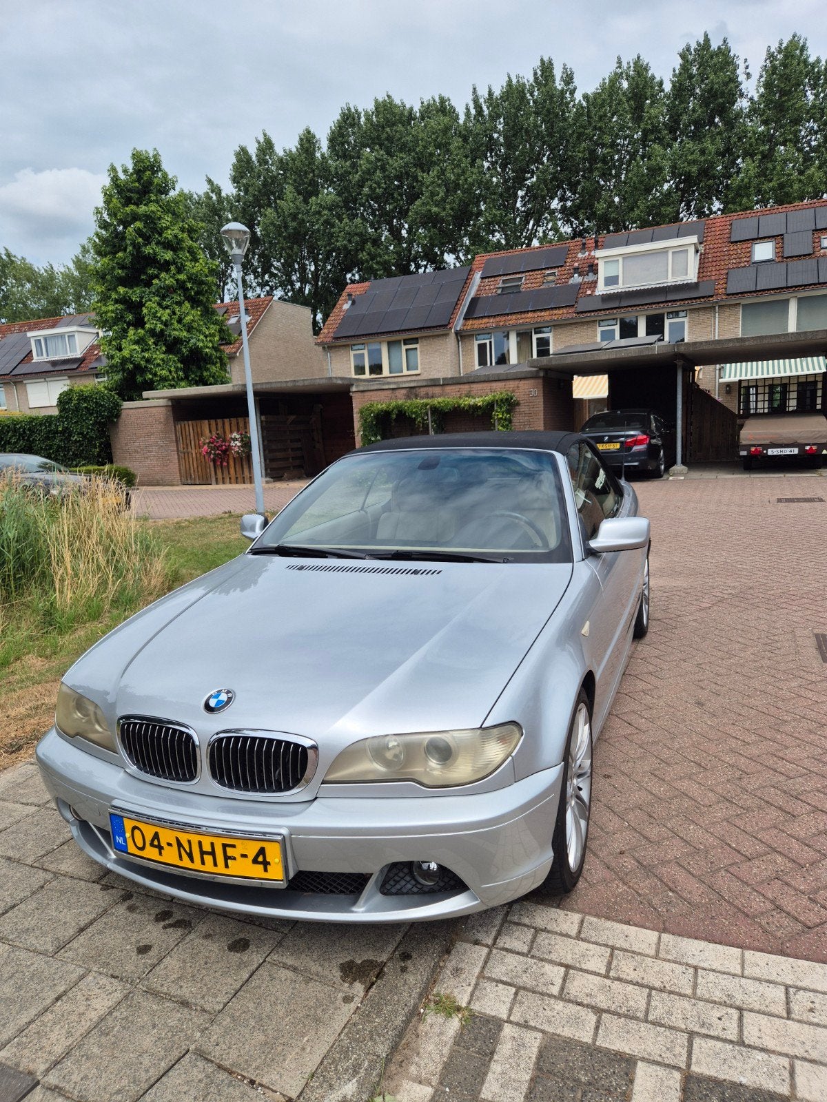 BMW 3-Serie 330 2003 Grijs cabrio E46, 1595 kg, Cabriolet, 4 stoelen, 231 pk