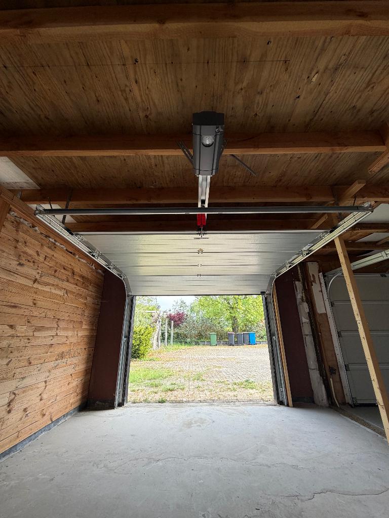 Hörmann garagedeur sectionaal elektrisch 264x206 + ProMatic, Doe-het-zelf en Verbouw, Deuren en Horren, Ophalen, Gebruikt, 120 cm of meer