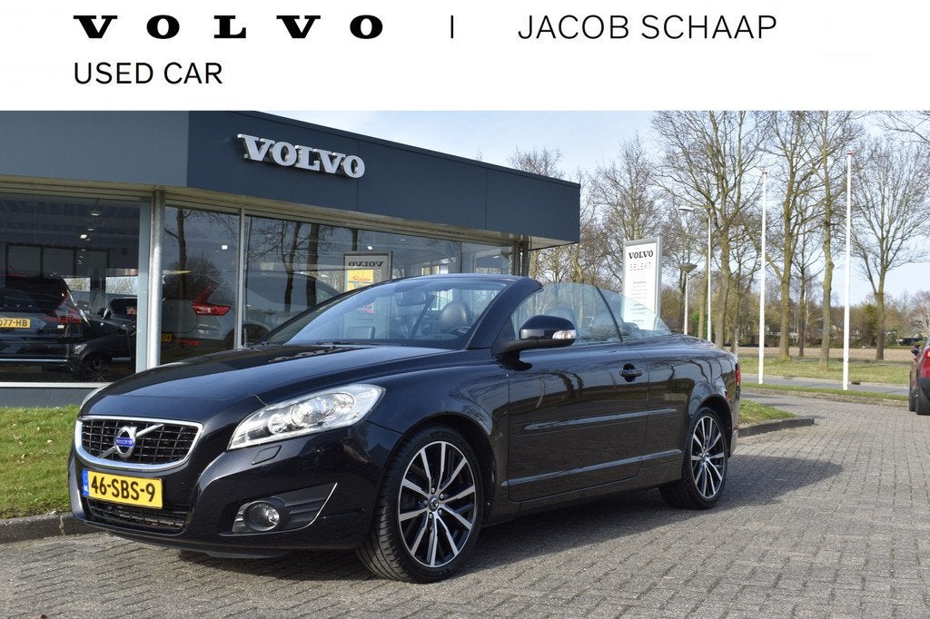 Volvo C70 Convertible T5 230PK Automaat Tourer | Trekhaak |, Euro 5, C70, Gebruikt, Zwart