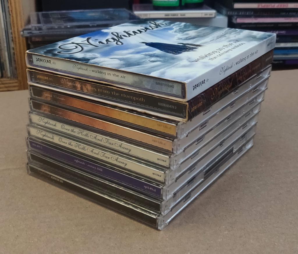 9 cd Nightwish geen lp, Ophalen of Verzenden, Zo goed als nieuw