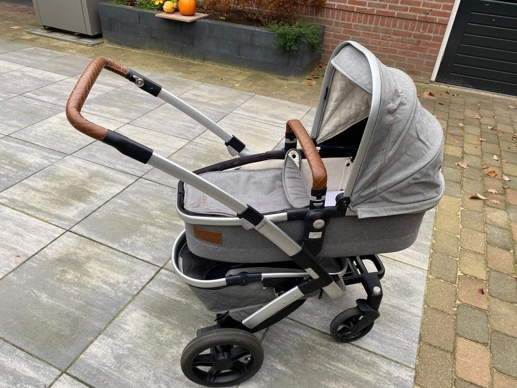 Joolz Geo Kinderwagen - Grijs - Compleet, Gebruikt, Luchtbanden, Combiwagen, Ophalen