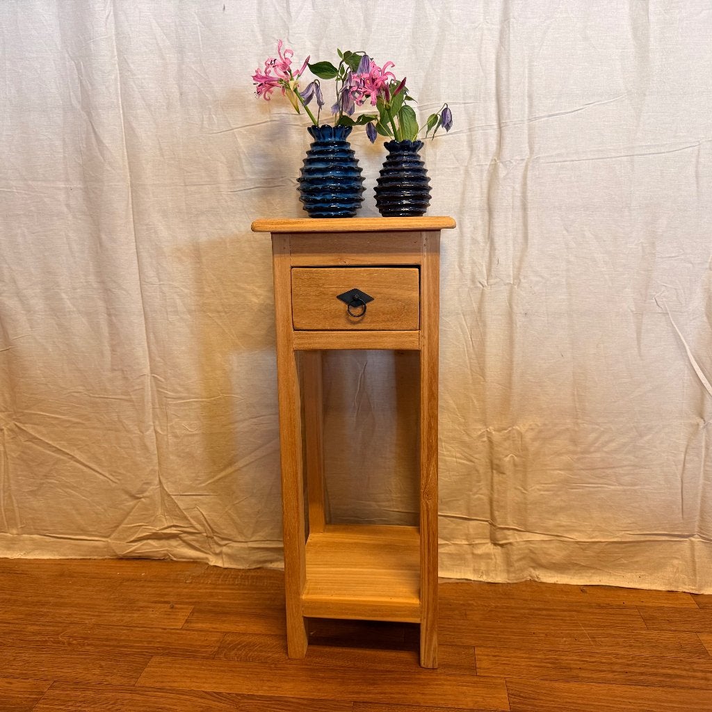 ladekastje - 30 x 30 cm - massief teak - Gratis bezorgd, TTM Wonen, Meubels – (Perzische) Tapijten en Woonaccessoires, Minder dan 50 cm